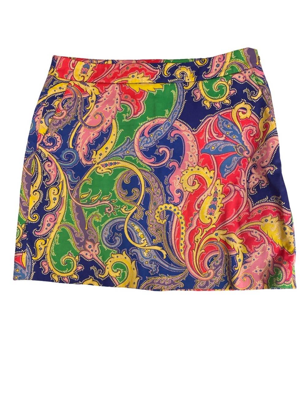 Ralph Lauren Paisley Skort - 4 Vibrant Print